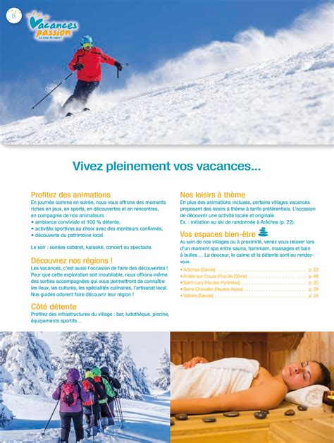 « plus qu'une relation, un lien unique ». Vacances-pour-tous - Vacances en France et à l'étranger ...