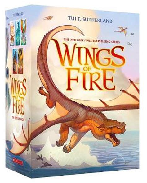 Wings of Fire 1-5 Boxed Set by Tui,T Sutherland (English) Paperback