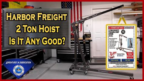 Save even more with the harbor freight credit card. Harbor Freight Hoist Review. This is a review of the Harbor Freight 2 Ton Hoist. | Harbor ...