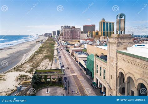 Atlantic City Usa September 20 2017 Atlantic City Boardwalk
