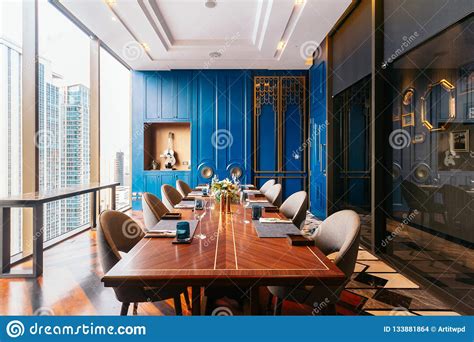 Modern Luxury Decorated Vip Dining Room Interior Restaurant That Can