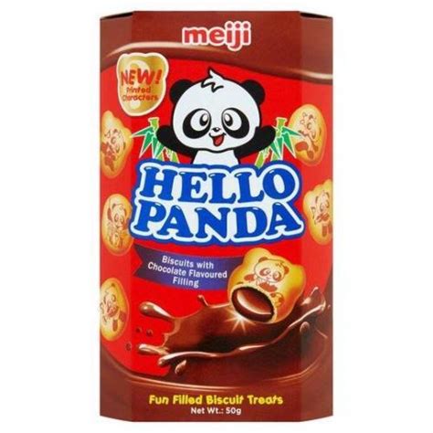 Meiji Hello Panda Chocolate 50gbiscuits Crackers And Waferssnacks
