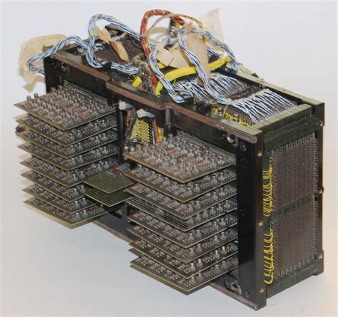A Look At Ibm S360 Core Memory In The 1960s 128 Kilobytes Weighed
