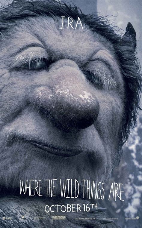 where the wild things are movie poster ~ ira where the wild things