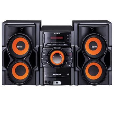 Sony MHC-EX8T 3-CD Dual Voltage Stereo System w/MP3 & USB