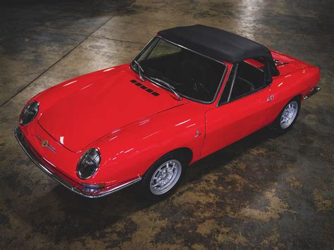1966 Fiat 850 Spider By Bertone The Elkhart Collection Rm Sothebys