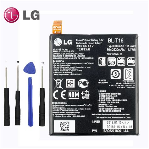 Original Lg Bl T16 Phone Battery For Lg G Flex 2 H950 H955 H959 Ls996