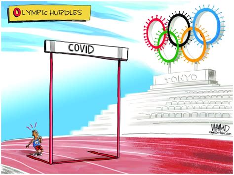 The 2021 Olympics Political Cartoons Daily News