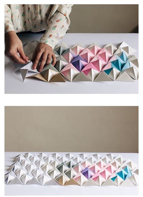 Diy Origami Wall Display Musely