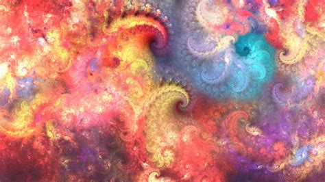 Fractal Background Multicolored Pattern Hd Abstract Wallpapers Hd