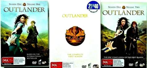 Outlander The Complete First Season Dvd Boxed Set 6x Discs Regions 24