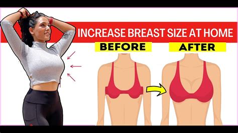 15 Min Workout To Increase Breast Size Fast Natural Ways To Increase