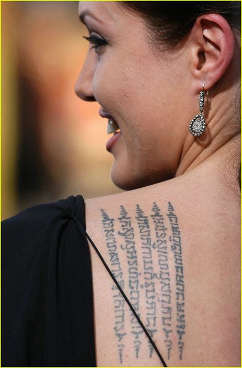 Tatuagens Da Angelina Jolie Significados Kulturaupice