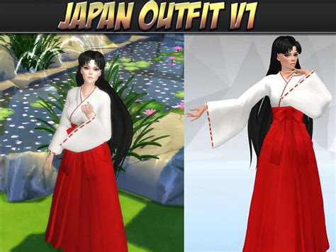 Sims 4 Japanese Clothes