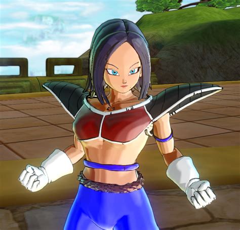 Xv2 Restyled Raditz Armor For Female Cacs Xenoverse Mods