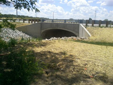 11050 Diebold Road Over Ely Run Precast Concrete Arch Buried Bridge
