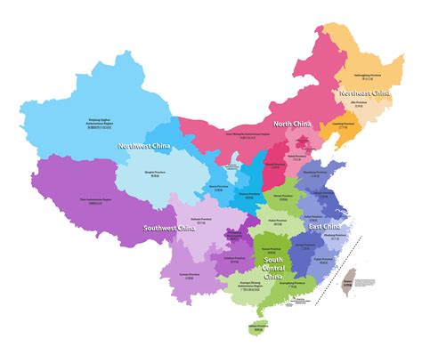 Řízení Pobřeží Mount Bank China Political Map Fazole Přes Doporučeno
