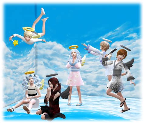 Sims 4 Ccs The Best Child Poses And Wings By A Lucky Day