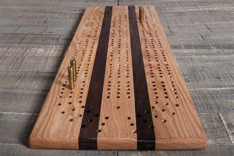 Extra Large Cribbage Board W Casings Etsy