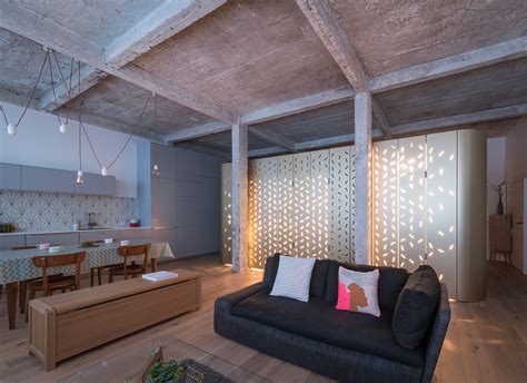 Paris An Aluminium Island Creates Space In A Loft By Sabo Project Domus