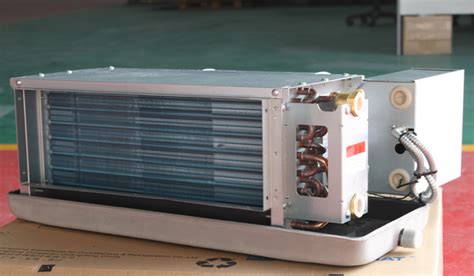 Ducted Chilled Water Horizontal Fan Coil Unit High Esp Pa