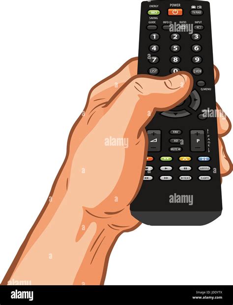 Telly Remote Controller Stock Vector Images Alamy