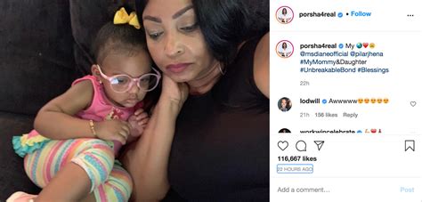 Too Precious Fans Gush Over Porsha Williams Photo Of Mom And Daughter Cuddled Up During