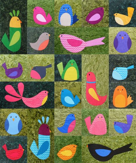 Pick Your Free Bird Pattern Shiny Happy World