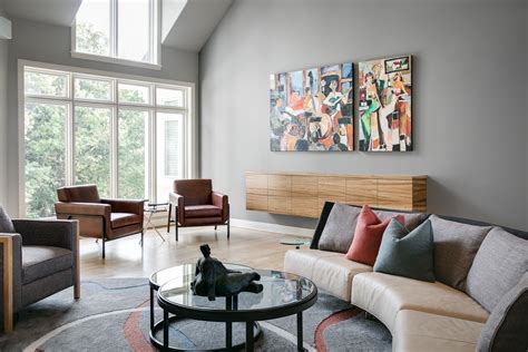 Contemporary Living Spaces A Design Connection Inc Featured Project