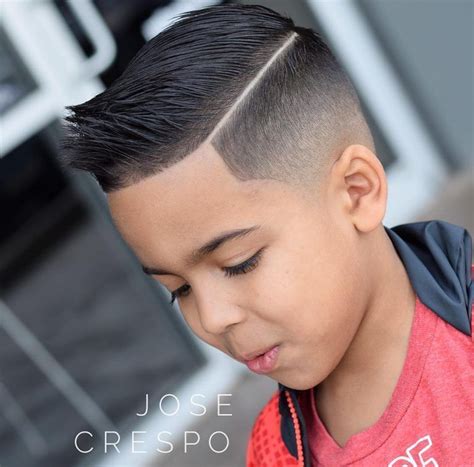 Cortes De Cabello Para Niños Crespos peinado moderno