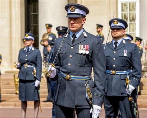 Officer Cadets Graduate At Raf College Cranwell