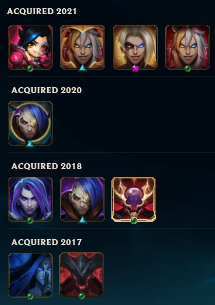 Question Am I Missing Any Kayn Icons If Yes Which Ones Im Trying