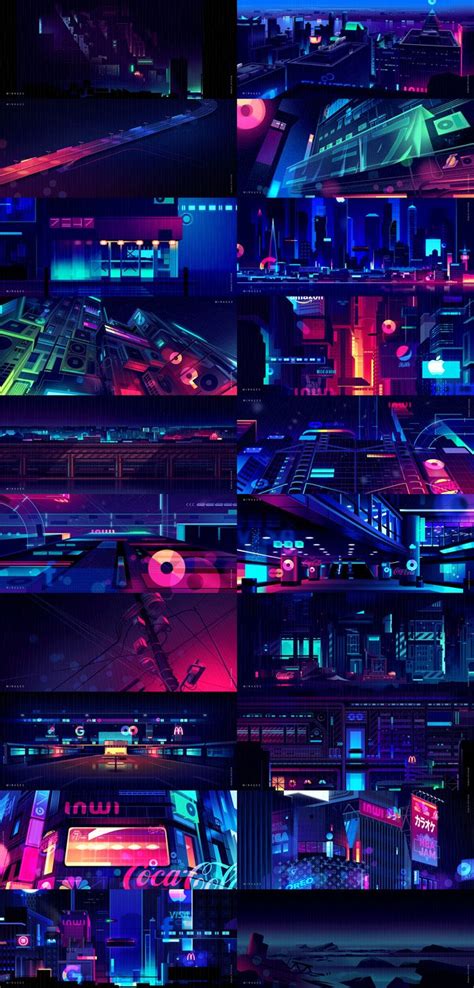 Mirages Illustrations Of Nocturnal Cityscapes By Romain Trystram