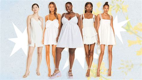 White Dresses For Women 10 Flirty Options To Shop For Summer Stylecaster