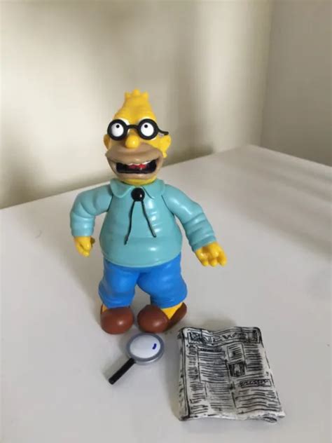 Playmates Interactive The Simpsons Series 1 Grampa Grandpa Abe Figure Wos 1386 Picclick