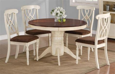 Enjoy free shipping & browse our great selection of. Contemporary White Round Kitchen Table Set impressive ...