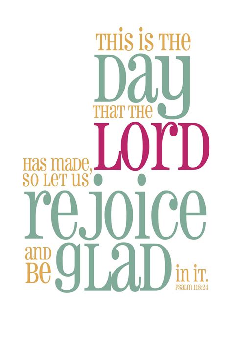 I will enter his gates new songs this is the day children this day the lord has spoken classic be strong and take courage new songs chosen new songs first enjoy the lord! this is the day that the Lord has made, let us rejoice and ...