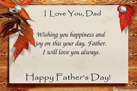 Make Father S Day Greeting Card Online