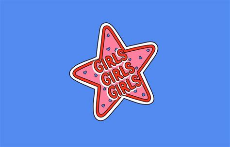 'Girls girls girls' Desktop wallpaper by Poppy Deyes in 2021 | Cute desktop wallpaper, Desktop ...