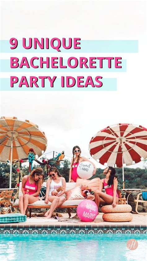 9 Unique Bachelorette Party Ideas Here Comes The Guide Bachelorette