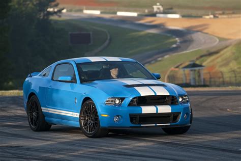 Grabber Blue 2013 Ford Mustang Shelby Gt 500 Coupe Mustangattitude