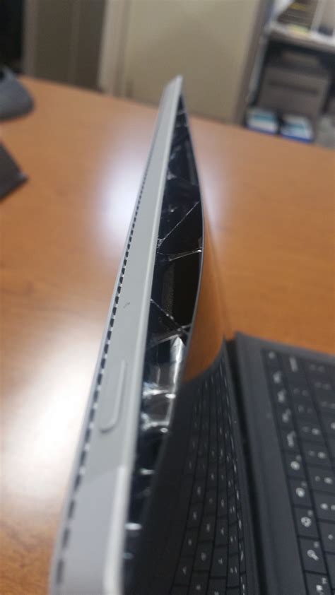 Surface Pro 3 Swollen Battery Protruding Screen Three More Weeks