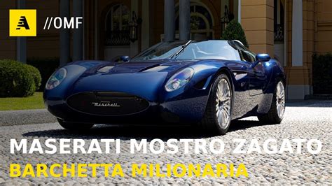Chi Non Vorrebbe Un Simile Mostro La Milionaria Barchetta Zagato Maserati Youtube