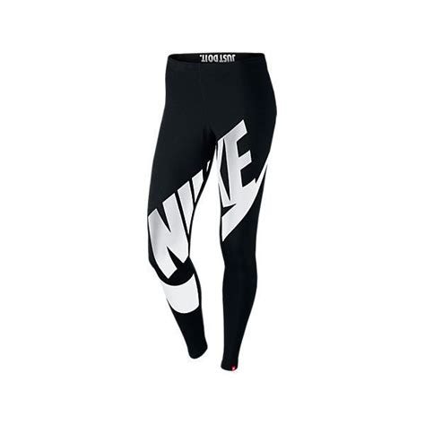 Nike Womens Leg A See Exploded Leggings Black Fitness Fashion