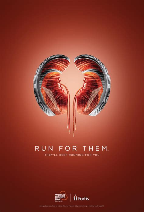 Fortis Print Advert By Grey World Kidney Day Shoes Ads Of The World™