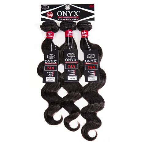 Onyx 100 Virgin Brazilian Remi 3 Pack Body Wave Beauty Depot O Store