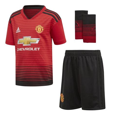 Top players, manchester united live football scores, goals and more from tribuna.com. Adidas Manchester United Home Mini Kit 2018/2019 - Adidas ...