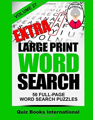 Pdf⋙ Extra Large Print Word Search Volume 27 By Mark Edwards Quiz