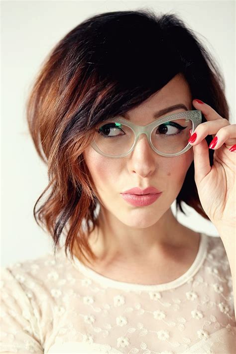 53 Short Bob Haircut With Glasses Great Style
