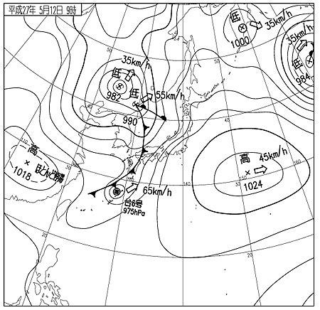 気象庁 (jma:japan meteorological agency) 公式アカウントです。 台風6号が今夜関東を通過 | 八雲エンライトメント